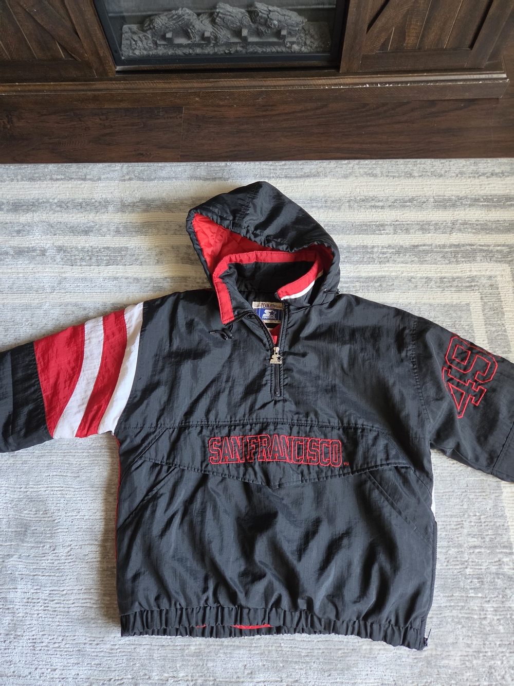 Vintage San Francisco 49ers Starter Pullover Jacket